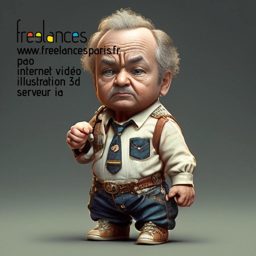 Pao mise en page internet vidéo illustration 3d serveur image IA générative AI freelance paris studio de création magazines 95EZRTB0